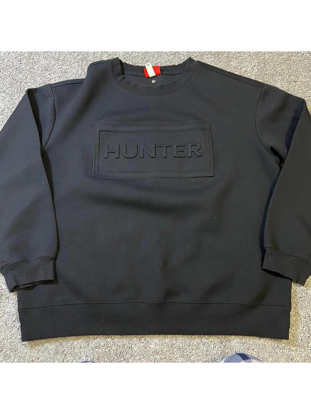 Hunter x Target Women's Black Crewneck Sweatshirt size XXL